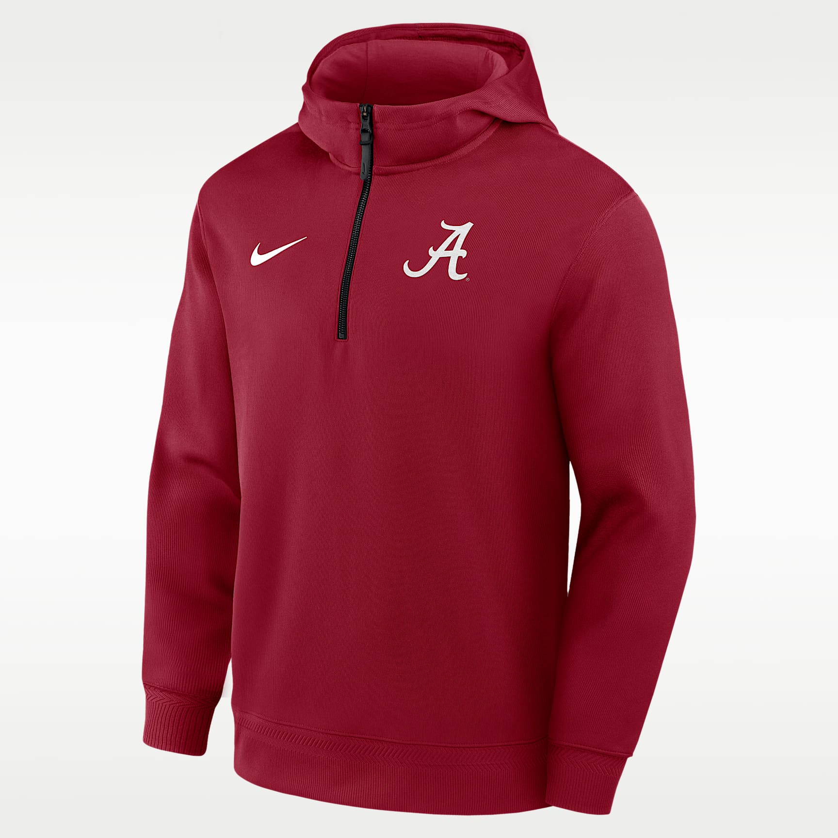 Alabama Coaches Premium Men's Nike Dri-FIT College 1/4-Zip Hoodie